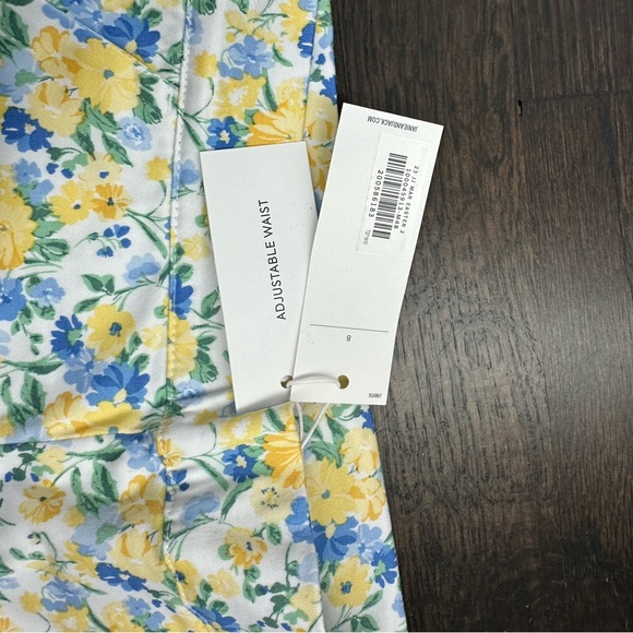 Janie and Jack Floral Sateen Pant - Picture 2 of 4